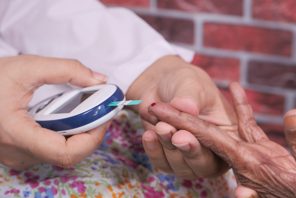 diabetes care in residential care homes